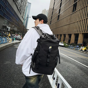 Mochila De Viagem Grande Capacidade Mochila  Acampamento Dupla Função
