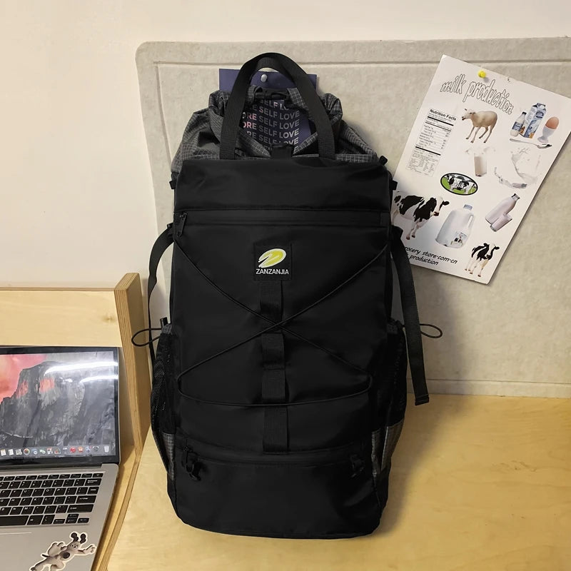 Mochila De Viagem Grande Capacidade Mochila  Acampamento Dupla Função