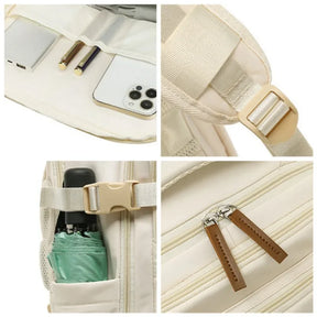Mochila De Viagem Grande Capacidade Casual Para Mulheres Mochila Multifuncional Com Compartimentos