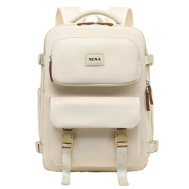 Mochila De Viagem Grande Capacidade Casual Para Mulheres Mochila Multifuncional Com Compartimentos