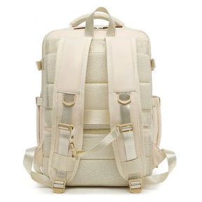Mochila De Viagem Grande Capacidade Casual Para Mulheres Mochila Multifuncional Com Compartimentos