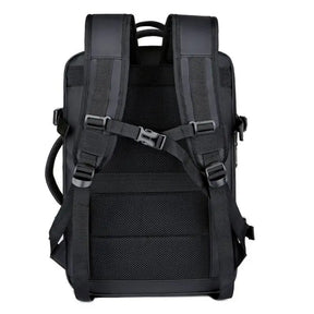 Mochila De Viagem De Negócios Multifuncional com Carregamento USB De Grande Capacidade Com Compartimentos Bolsa Impermeável