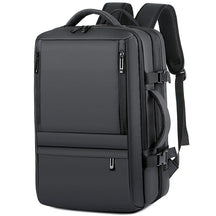 Mochila De Viagem De Negócios Multifuncional com Carregamento USB De Grande Capacidade Com Compartimentos Bolsa Impermeável
