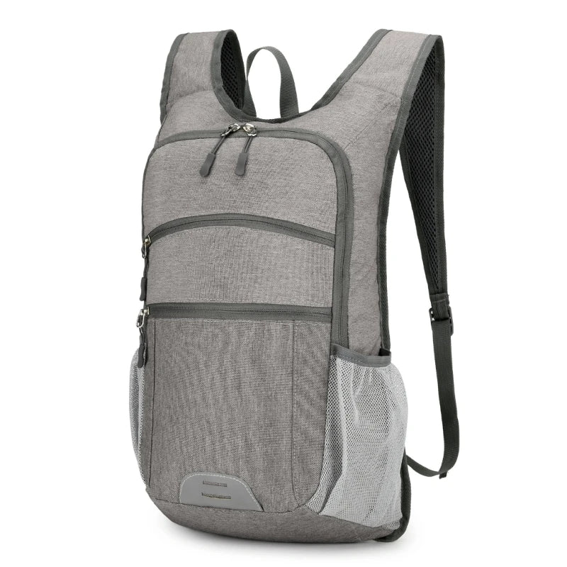 Mochila Prática Dobrável Para Viagens E Acampamento  Mochila Funcional Capacidade Para Estudantes