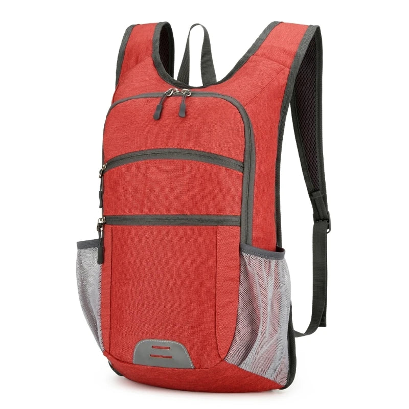 Mochila Prática Dobrável Para Viagens E Acampamento  Mochila Funcional Capacidade Para Estudantes