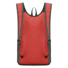 Mochila Prática Dobrável Para Viagens E Acampamento  Mochila Funcional Capacidade Para Estudantes