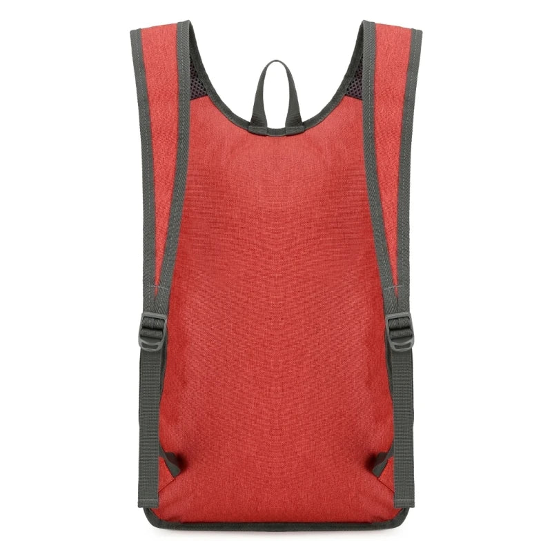 Mochila Prática Dobrável Para Viagens E Acampamento  Mochila Funcional Capacidade Para Estudantes