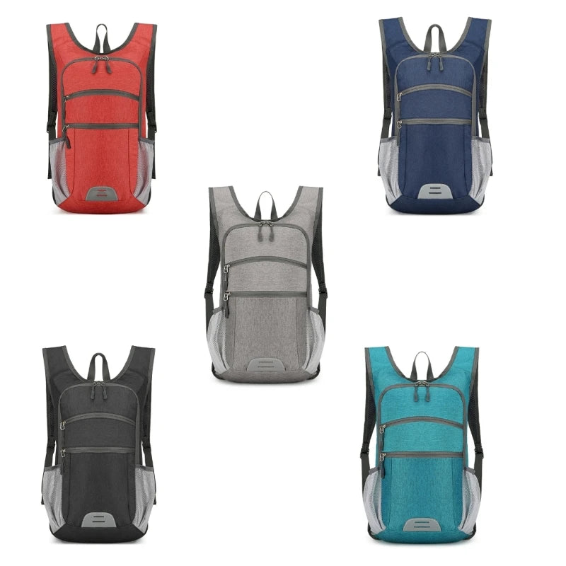 Mochila Prática Dobrável Para Viagens E Acampamento  Mochila Funcional Capacidade Para Estudantes