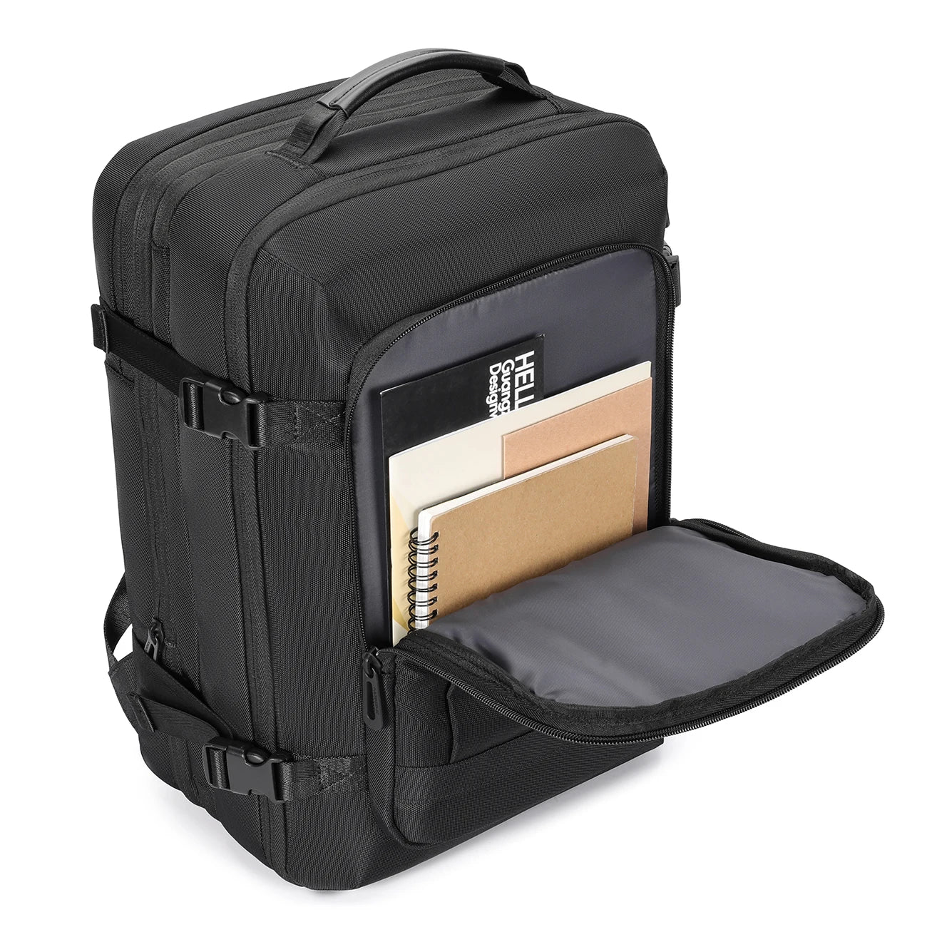 Mochila De Viagem De Negócios Com Compartimentos Anti-roubo Mala De Grande Capacidade Versátil