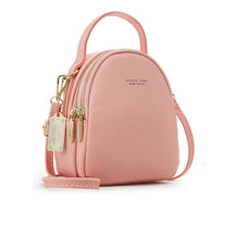 Mochila De Ombro Pequena De 3 Partes Com Alças Reguláveis  Moda Feminina