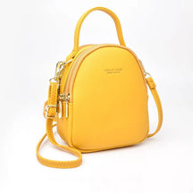Mochila De Ombro Pequena De 3 Partes Com Alças Reguláveis  Moda Feminina