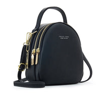 Mochila De Ombro Pequena De 3 Partes Com Alças Reguláveis  Moda Feminina