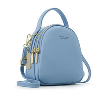 Mochila De Ombro Pequena De 3 Partes Com Alças Reguláveis  Moda Feminina