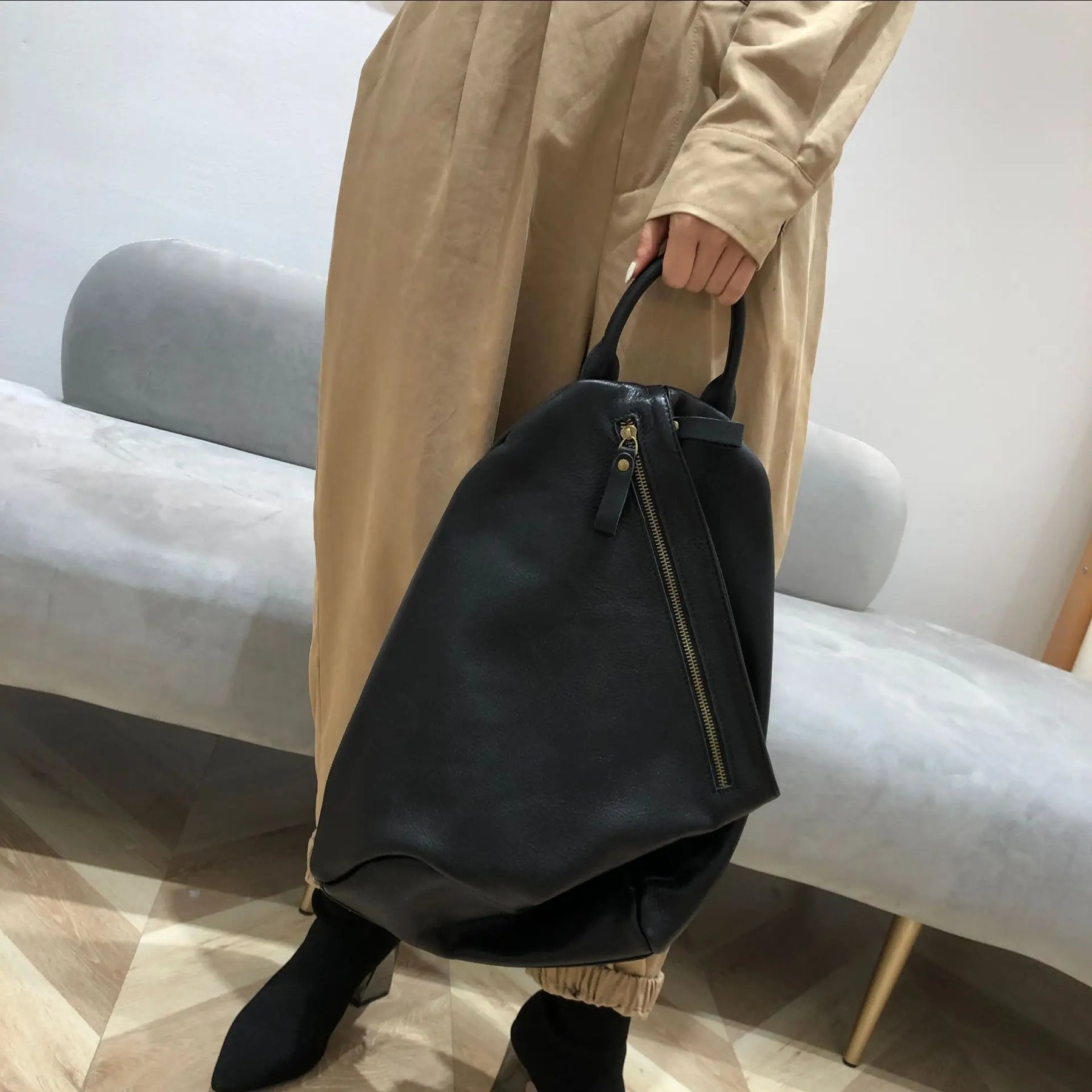 Mochila Impermeável De Grande Capacidade Alça Dupla Anti-roubo