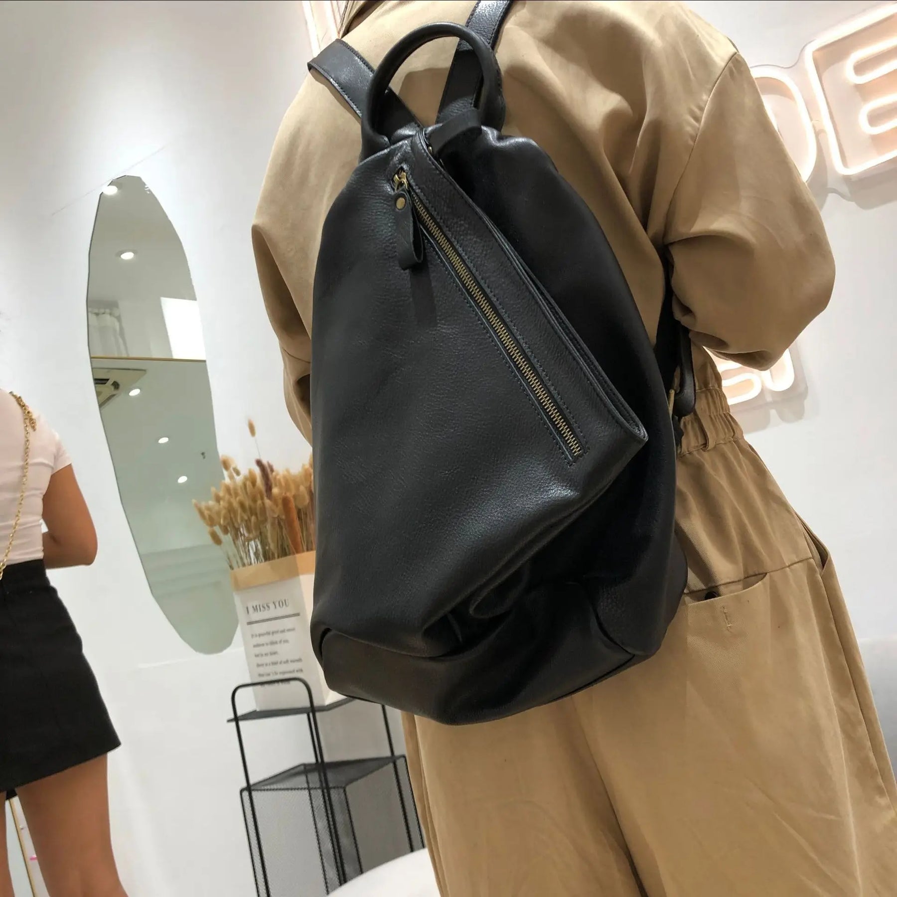 Mochila Impermeável De Grande Capacidade Alça Dupla Anti-roubo
