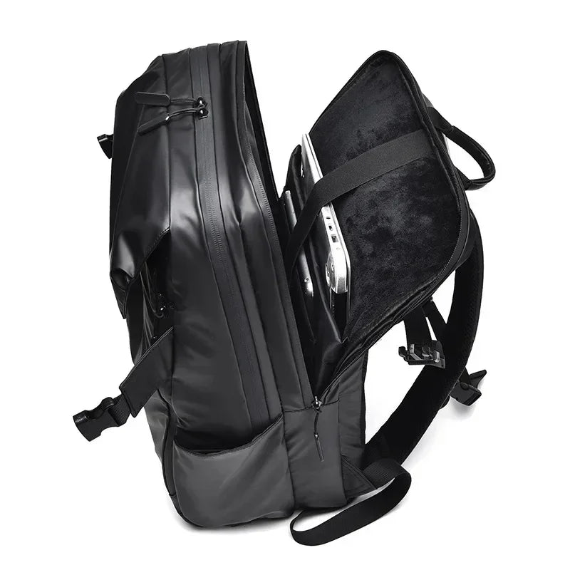 Mochila Para Viagem de Grande Capacidade Impermeável Com Compartimentos Bolsa de Alta Qualidade