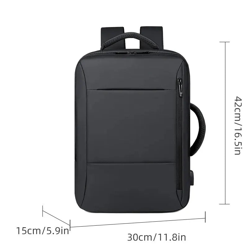 Mochila USB Impermeável com Grande Capacidade
