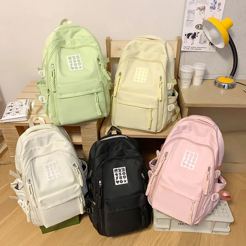 Mochila Para Viagem Impermeável Feminina  com Vários Compartimentos