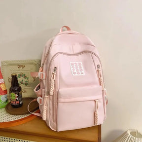 Mochila Para Viagem Impermeável Feminina  com Vários Compartimentos