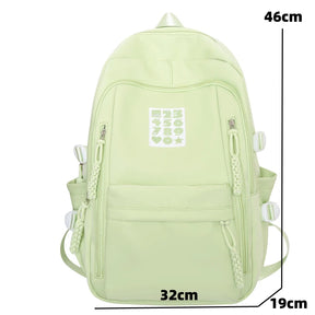 Mochila Para Viagem Impermeável Feminina  com Vários Compartimentos