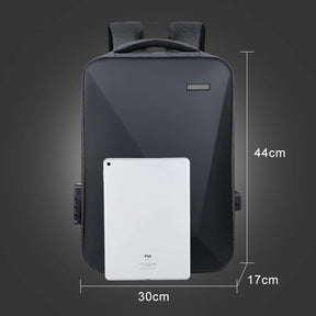 Mochila Multifuncional Para Negócios  Carregamento USB Mini Mala Anti-Furto