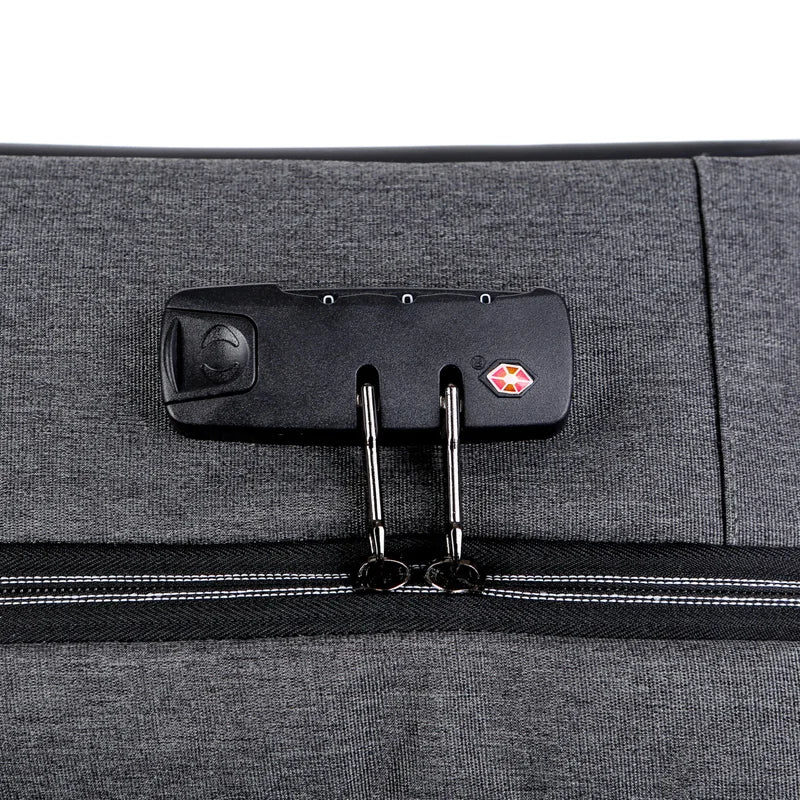 Mochila Multifuncional Para Negócios  Carregamento USB Mini Mala Anti-Furto