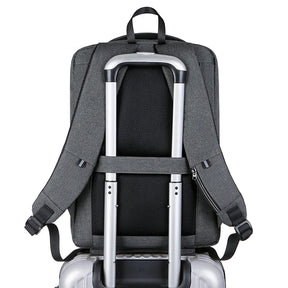 Mochila Multifuncional Para Negócios  Carregamento USB Mini Mala Anti-Furto