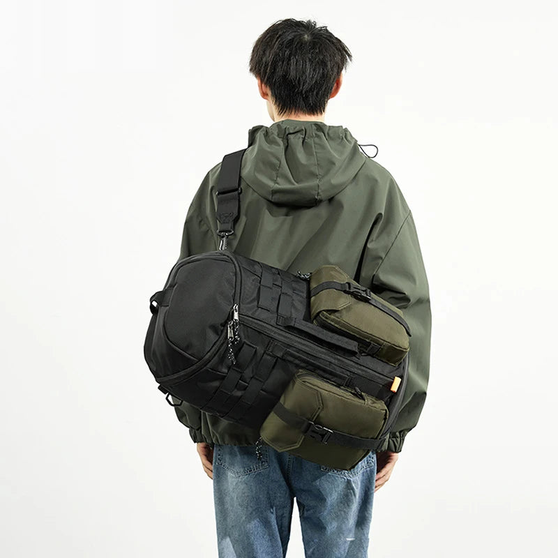 Mochila Impermeável Esportiva Multifuncional Para Acampamento