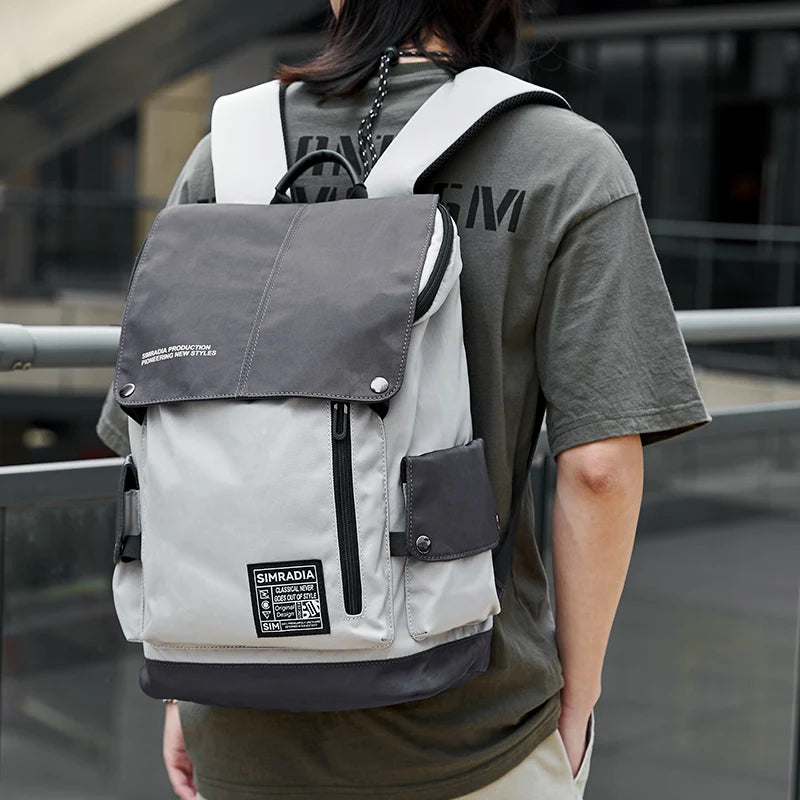 Mochila Masculina Vintage Casual Para Notebook