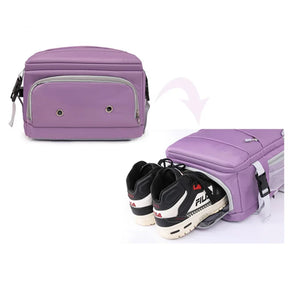 Mochila De Viagem Casual Com Bagagem Carregamento USB Mochila Impermeável Grande Capacidade