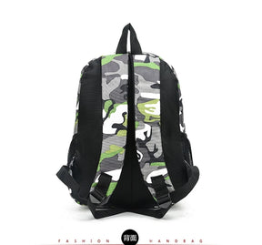 Mochila Multifuncional Masculina Camuflada De Grande Capacidade Impermeável