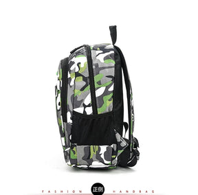 Mochila Multifuncional Masculina Camuflada De Grande Capacidade Impermeável