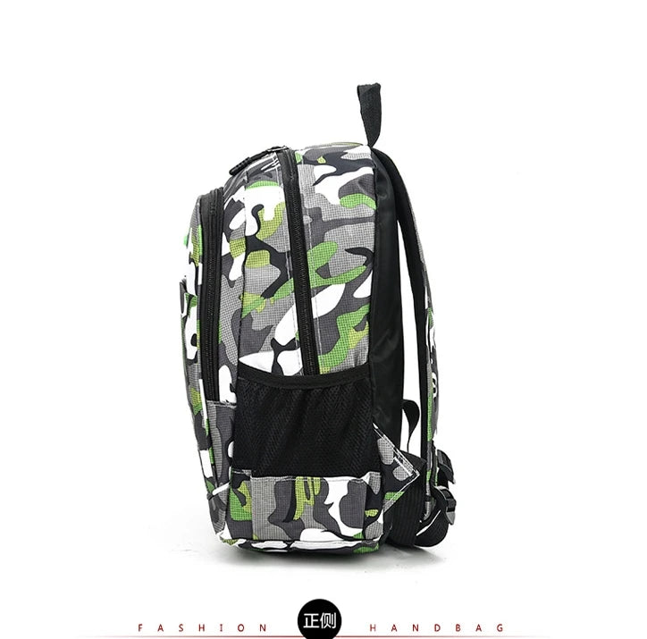Mochila Multifuncional Masculina Camuflada De Grande Capacidade Impermeável