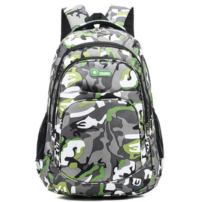Mochila Multifuncional Masculina Camuflada De Grande Capacidade Impermeável