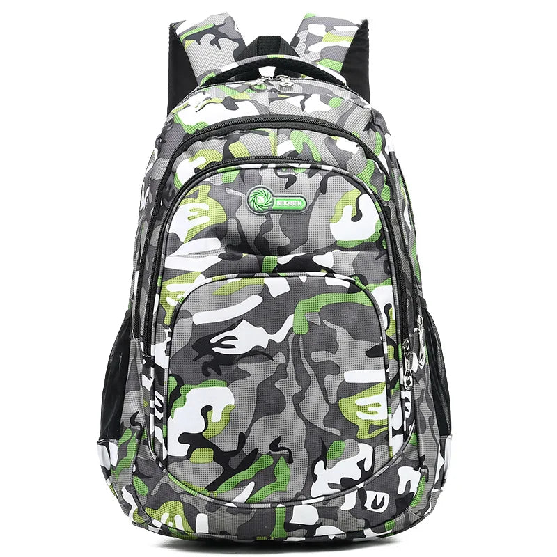 Mochila Multifuncional Masculina Camuflada De Grande Capacidade Impermeável