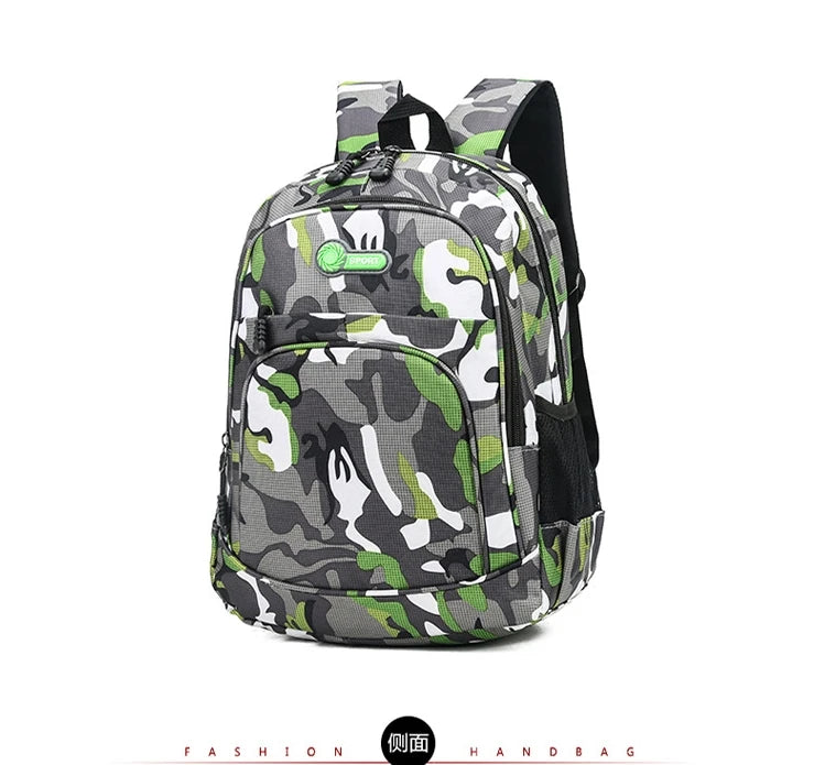 Mochila Multifuncional Masculina Camuflada De Grande Capacidade Impermeável
