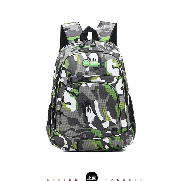 Mochila Multifuncional Masculina Camuflada De Grande Capacidade Impermeável