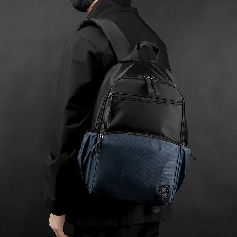 Mochila Escolar Masculina Multifuncional Tecido de Nylon