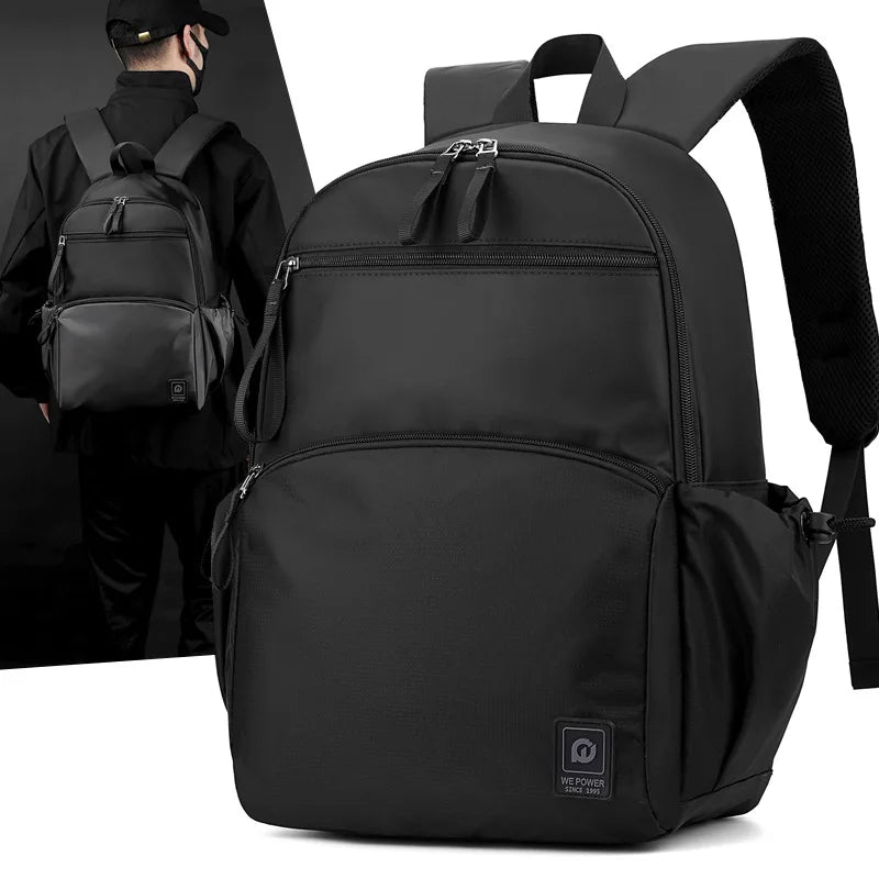 Mochila Escolar Masculina Multifuncional Tecido de Nylon
