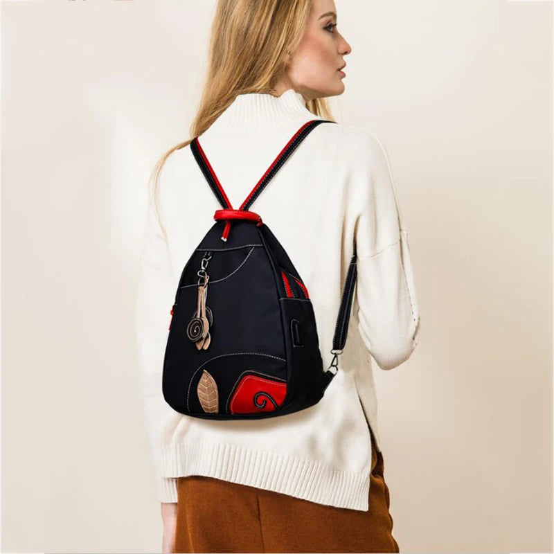 Mochila Para Meninas Multifunções Impermeável Para Viagens Leve De Alta Qualidade