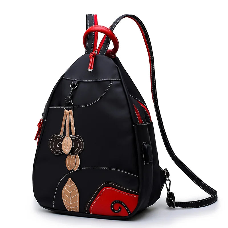 Mochila Para Meninas Multifunções Impermeável Para Viagens Leve De Alta Qualidade