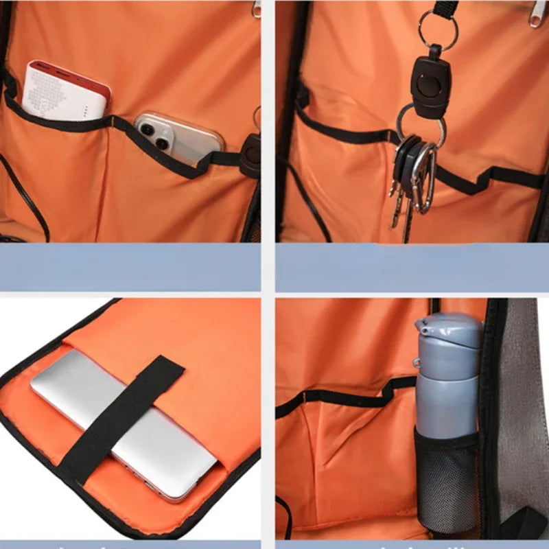 Mochila multifuncional de escritório para homens mochila executiva de negócios