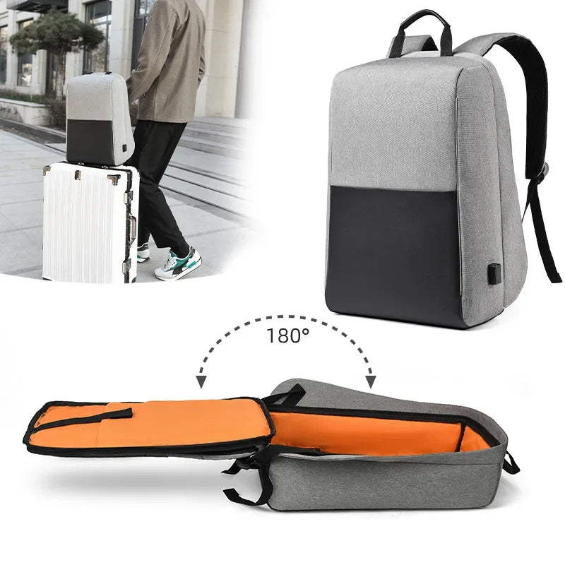 Mochila multifuncional de escritório para homens mochila executiva de negócios