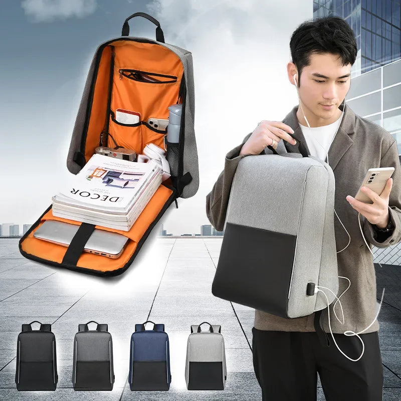 Mochila multifuncional de escritório para homens mochila executiva de negócios