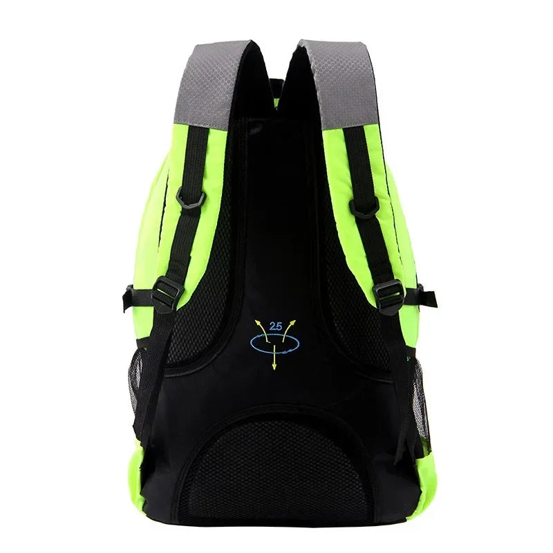 Mochila Para Trilhas E Pescas De Grande Capacidade Bolsa Com Compartimentos De Alta Qualidade Moda Esportiva