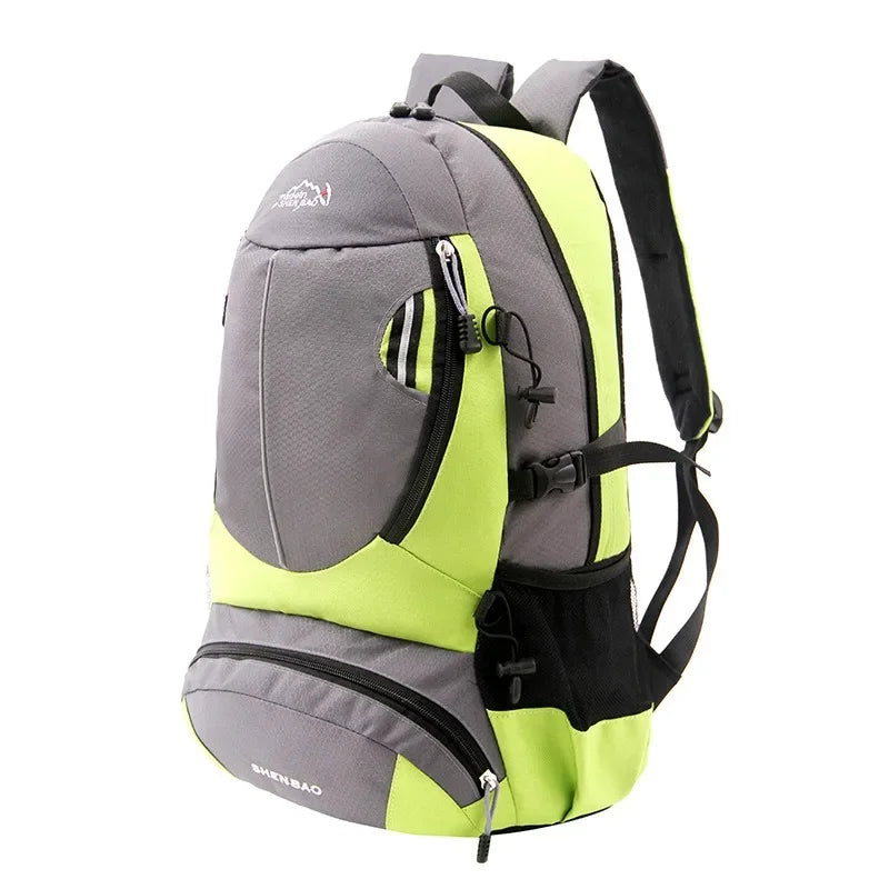 Mochila Para Trilhas E Pescas De Grande Capacidade Bolsa Com Compartimentos De Alta Qualidade Moda Esportiva