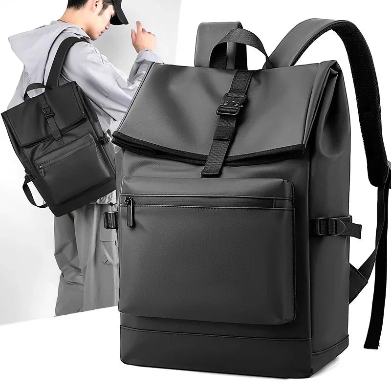 Mochila Multifuncional Impermeável Para Homens  Bolsa De laptop Casual De Negócios