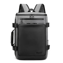 Mochila De Viagem Impermeável Design Quadrado Com Compartimentos Mochila De Alta Qualidade