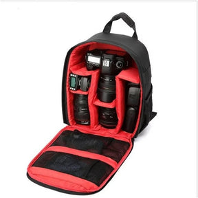 Mochila Para Câmera Impermeável Com Compartimentos Mochila De Vídeo De Alta Qualidade