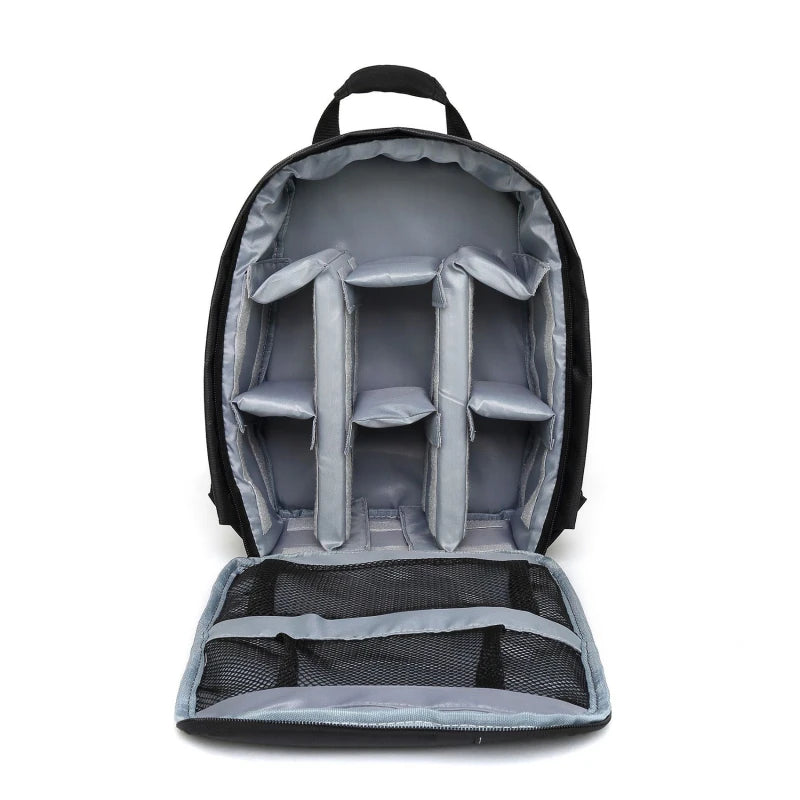 Mochila Para Câmera Impermeável Com Compartimentos Mochila De Vídeo De Alta Qualidade